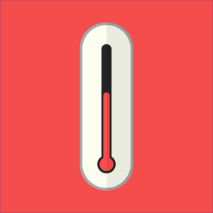 Temperaturen op filmsets